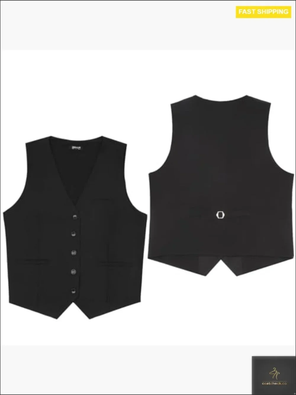 Classic Men's Suit Vest Formal Business Casual Wedding Waistcoat V-Neck